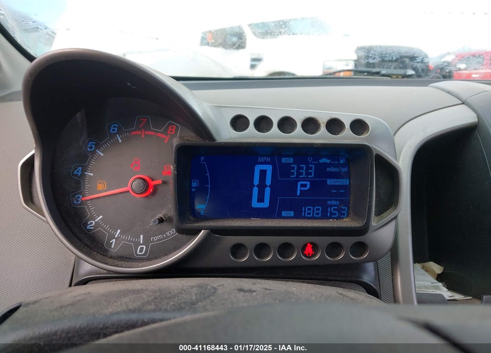 2013 CHEVROLET SONIC VIN: 1G1JC6SGXD4206524
