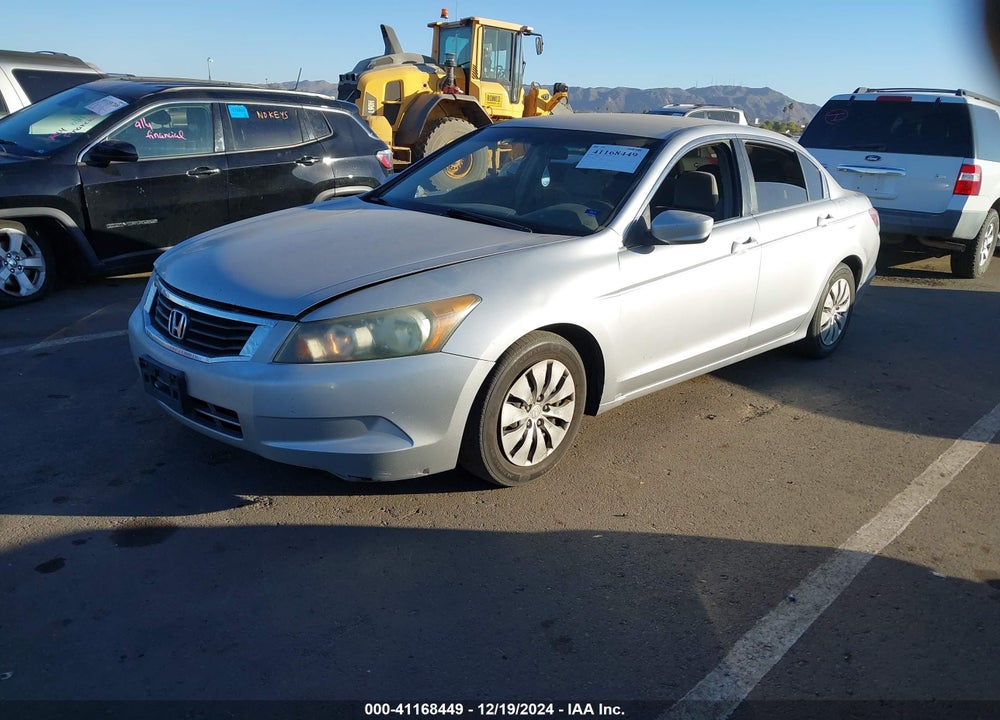 2008 HONDA ACCORD 2.4 LX VIN: 1HGCP26318A132617