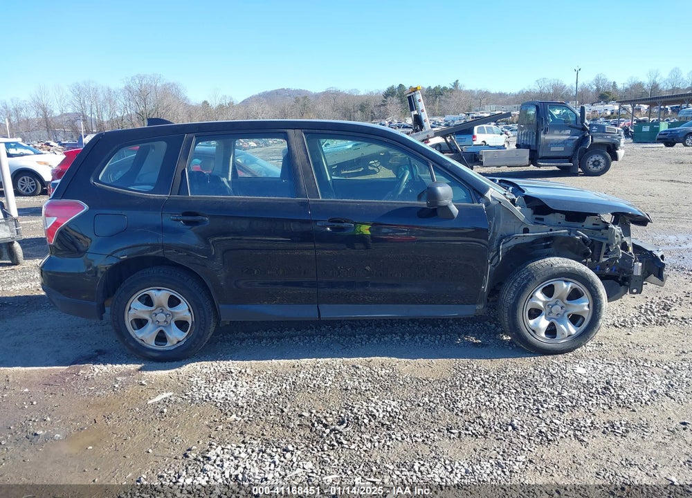 2016 SUBARU FORESTER 2.5I VIN: JF2SJAAC0GH557475