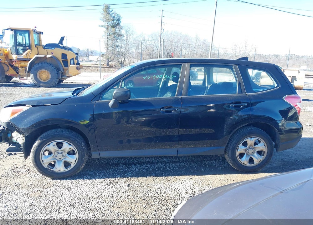 2016 SUBARU FORESTER 2.5I VIN: JF2SJAAC0GH557475