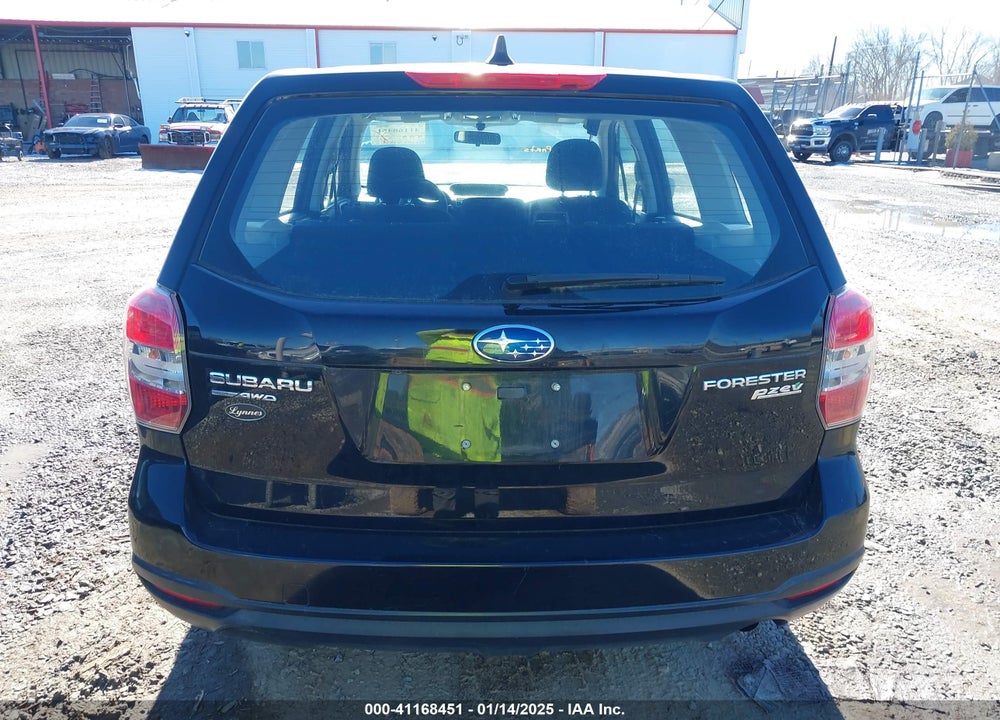 2016 SUBARU FORESTER 2.5I VIN: JF2SJAAC0GH557475