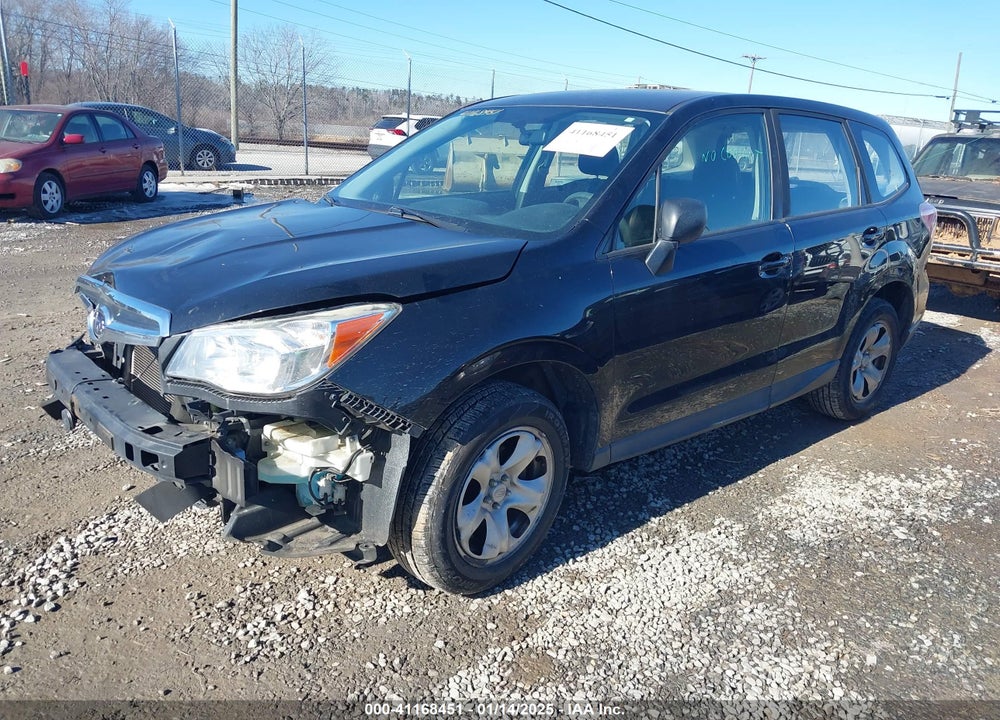 2016 SUBARU FORESTER 2.5I VIN: JF2SJAAC0GH557475