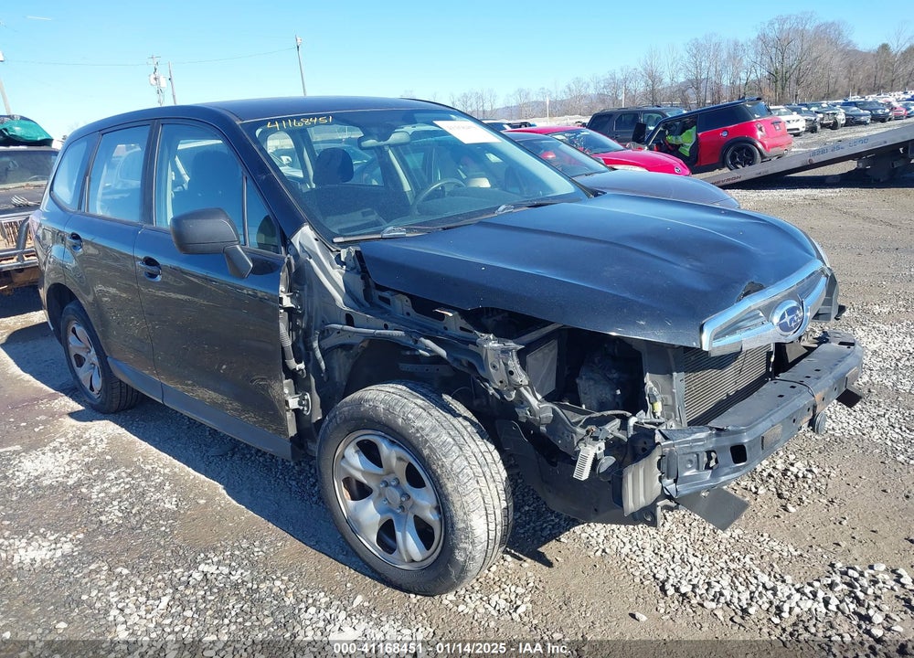 2016 SUBARU FORESTER 2.5I VIN: JF2SJAAC0GH557475