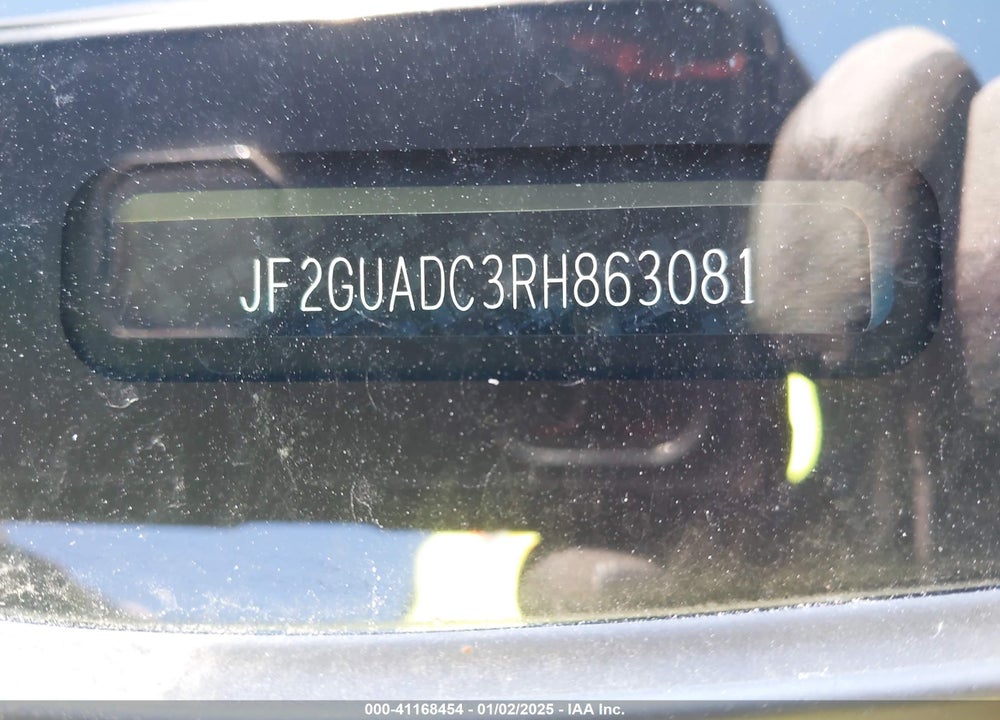 2024 SUBARU CROSSTREK PREMIUM VIN: JF2GUADC3RH863081