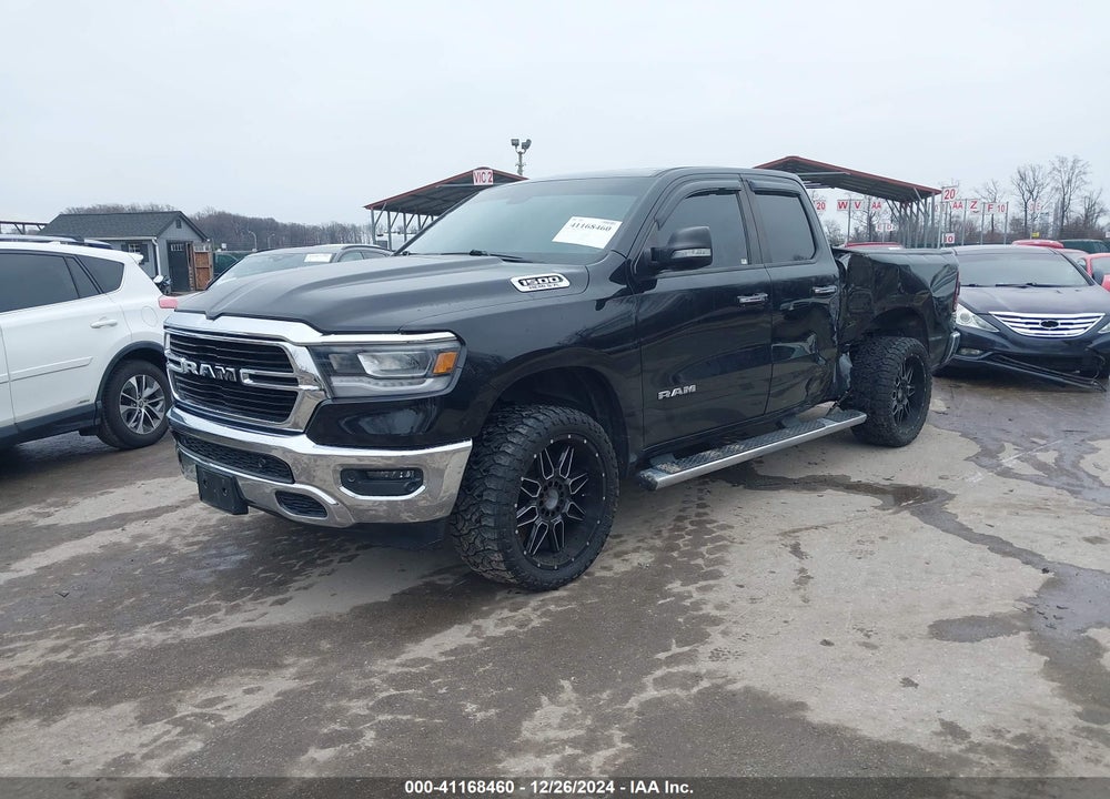 2019 RAM 1500 BIG HORN/LONE STAR 4X4 6'4 BOX VIN: 1C6SRFBT5KN648360