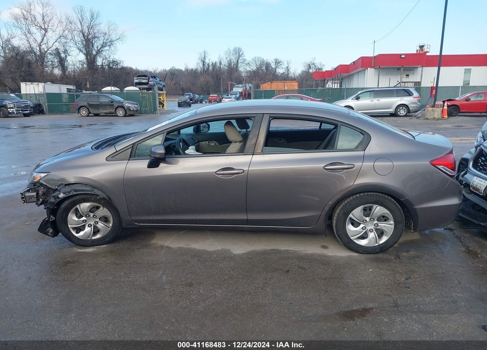 2015 HONDA CIVIC VIN: 19XFB2F56FE240477