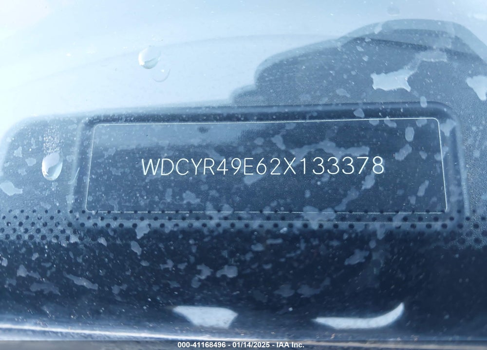 2002 MERCEDES-BENZ G 500 VIN: WDCYR49E62X133378