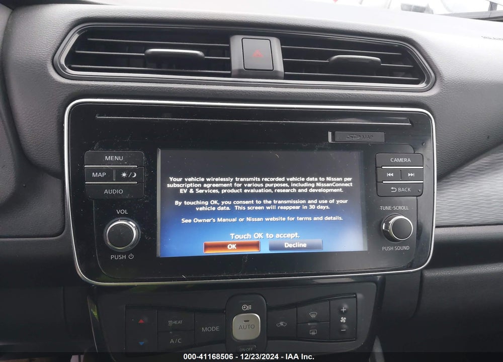 2019 NISSAN LEAF VIN: 1N4AZ1CP4KC313441