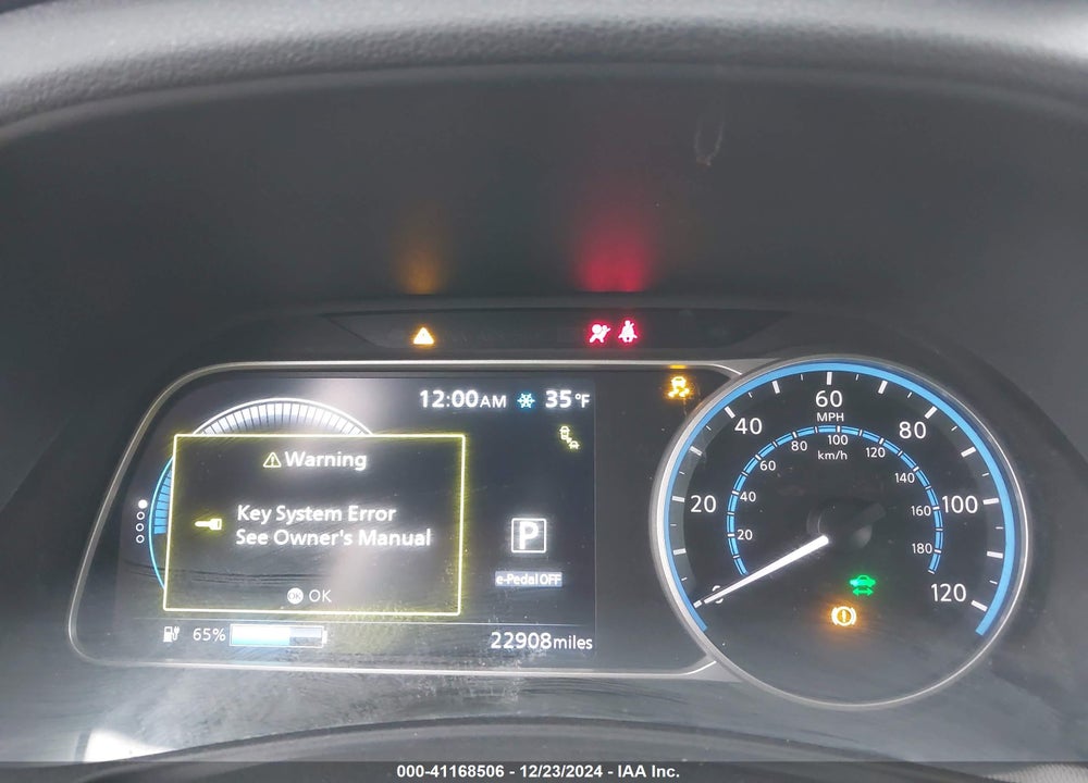 2019 NISSAN LEAF VIN: 1N4AZ1CP4KC313441