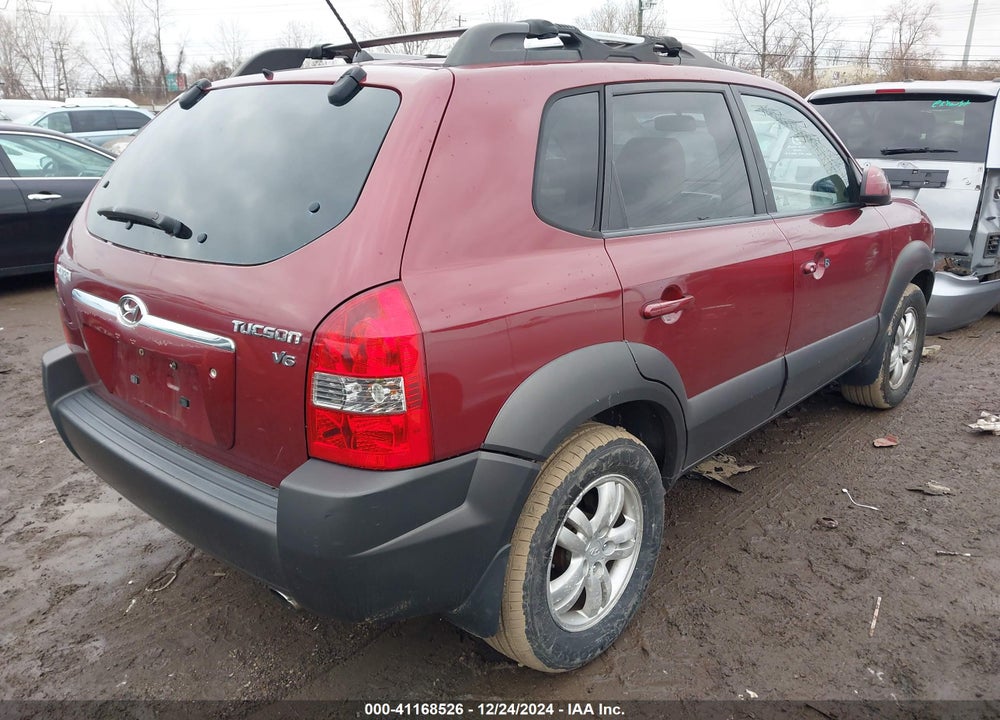 2006 HYUNDAI TUCSON GLS/LIMITED VIN: KM8JN12D56U256174