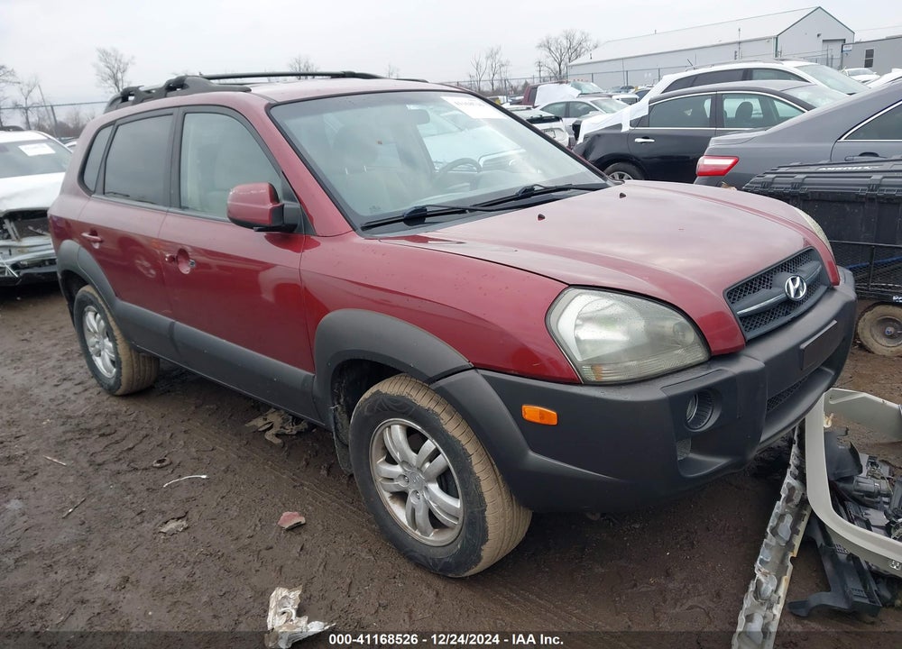 2006 HYUNDAI TUCSON GLS/LIMITED VIN: KM8JN12D56U256174