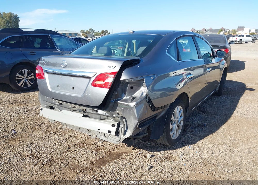 2018 NISSAN SENTRA SV VIN: 3N1AB7AP6JY266670