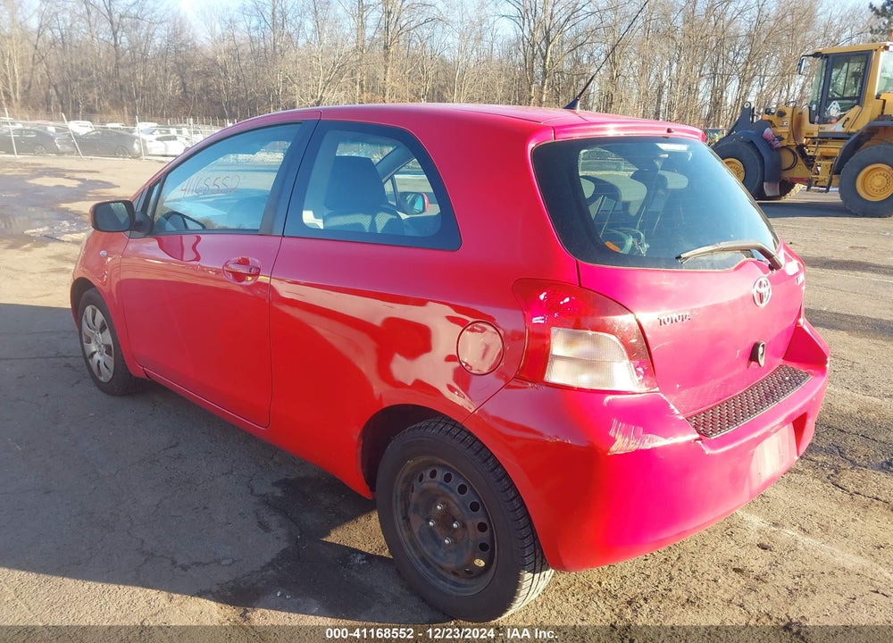 2007 TOYOTA YARIS VIN: JTDJT903675117556