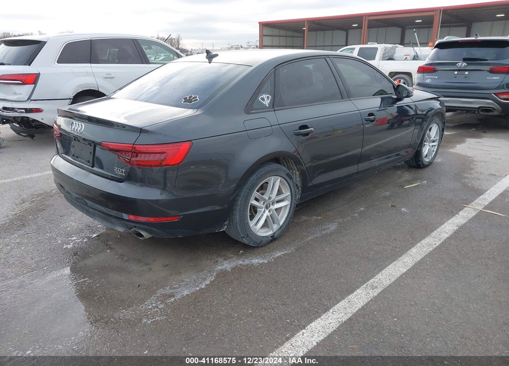 2017 AUDI A4 VIN: WAUANAF41HN032974