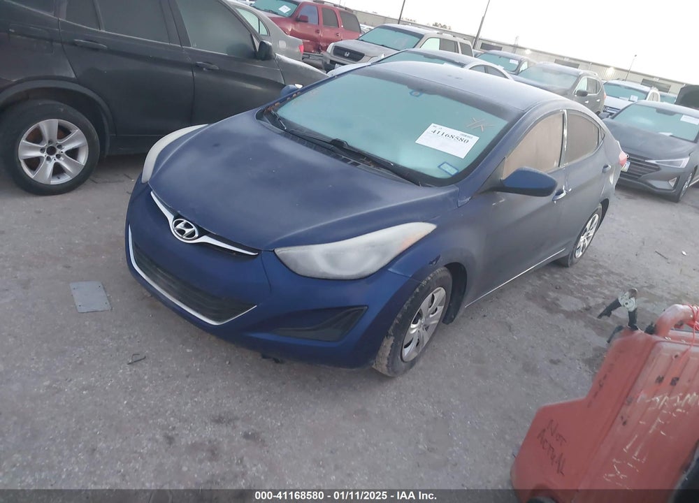 2016 HYUNDAI ELANTRA SE VIN: 5NPDH4AE8GH781293