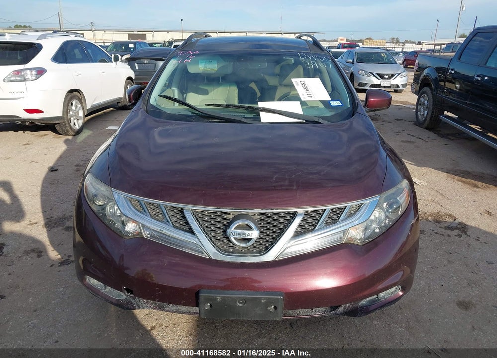 2013 NISSAN MURANO SL VIN: JN8AZ1MU5DW203907