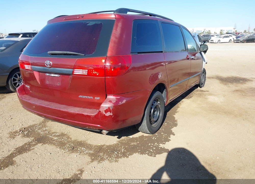 2004 TOYOTA SIENNA CE VIN: 5TDZA23C04S157696