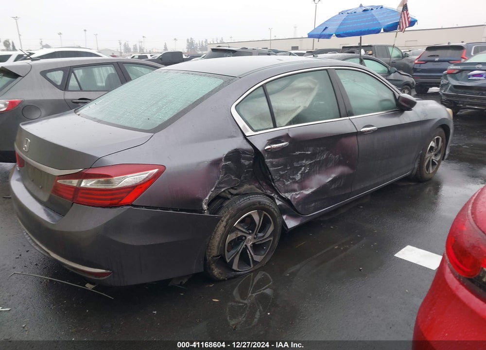 2016 HONDA ACCORD LX VIN: 1HGCR2F36GA053887