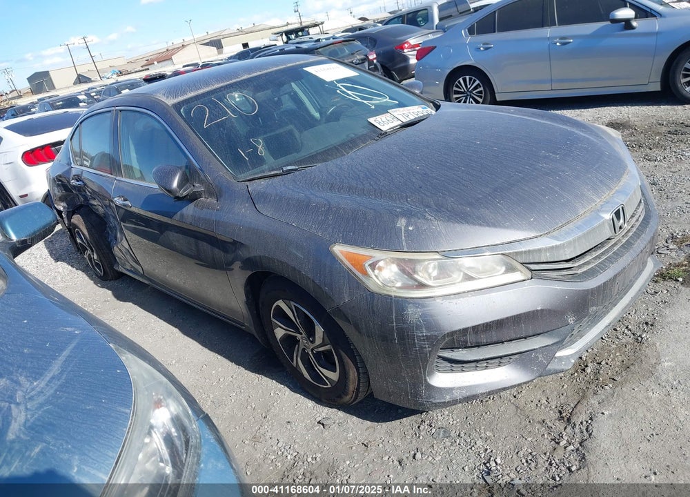 2016 HONDA ACCORD LX VIN: 1HGCR2F36GA053887