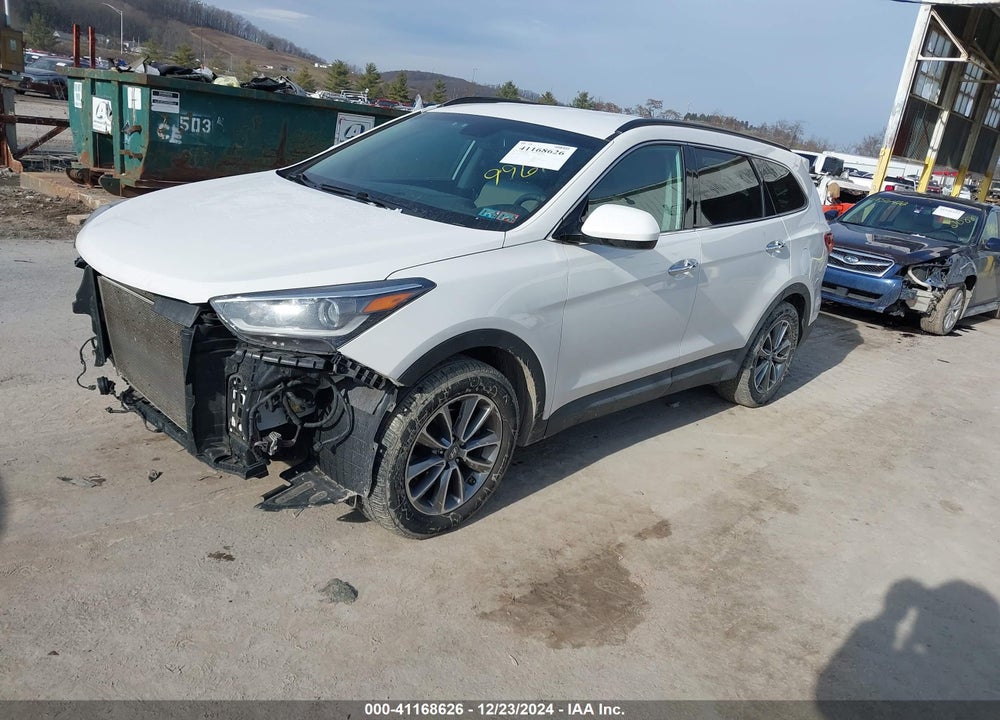 2017 HYUNDAI SANTA FE SE VIN: KM8SMDHF7HU209961
