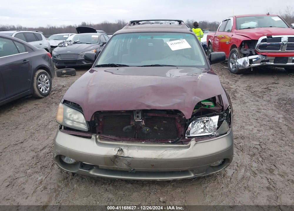 2001 SUBARU OUTBACK VIN: 4S3BH665717640724