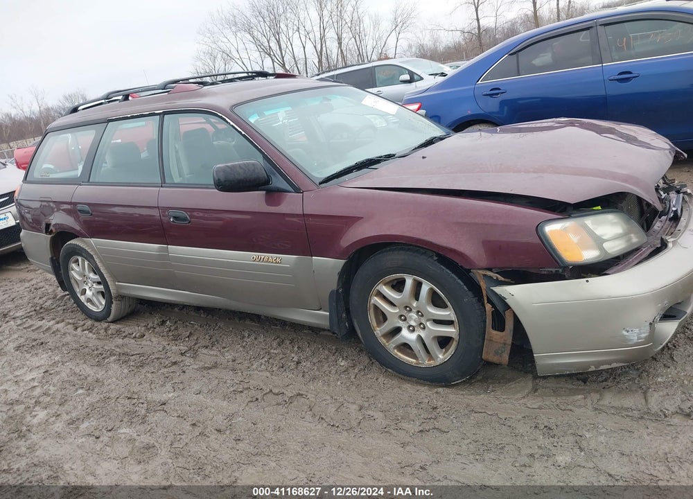 2001 SUBARU OUTBACK VIN: 4S3BH665717640724