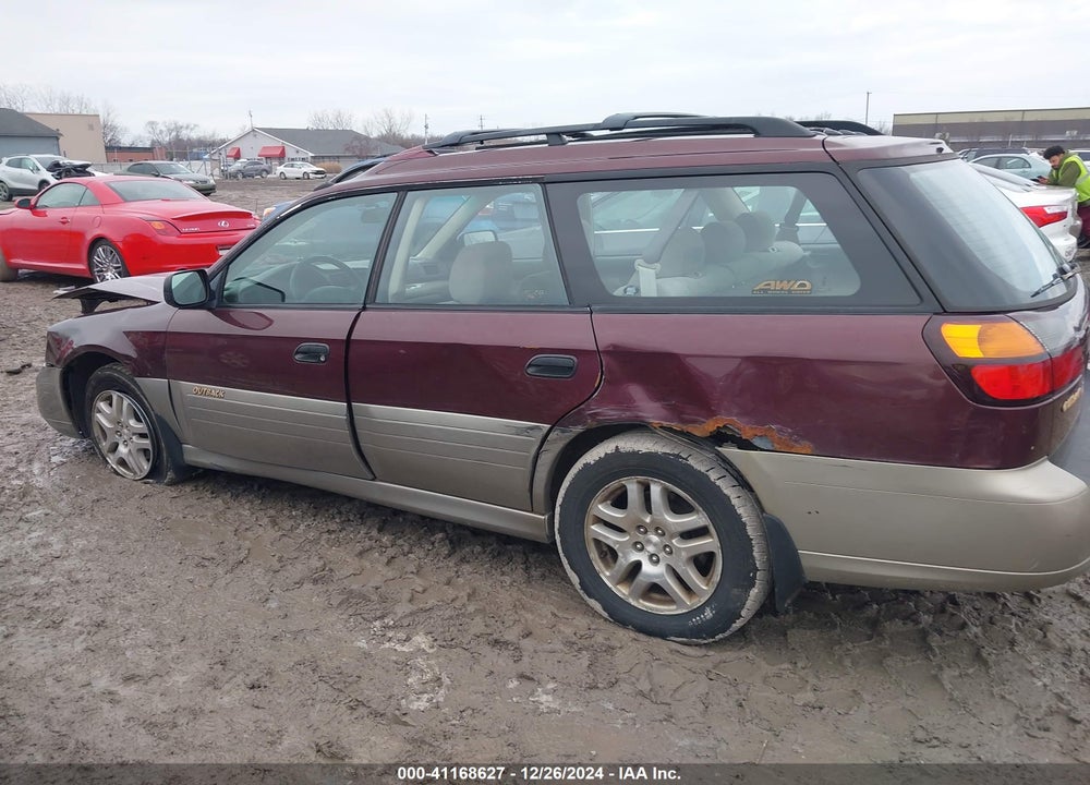 2001 SUBARU OUTBACK VIN: 4S3BH665717640724