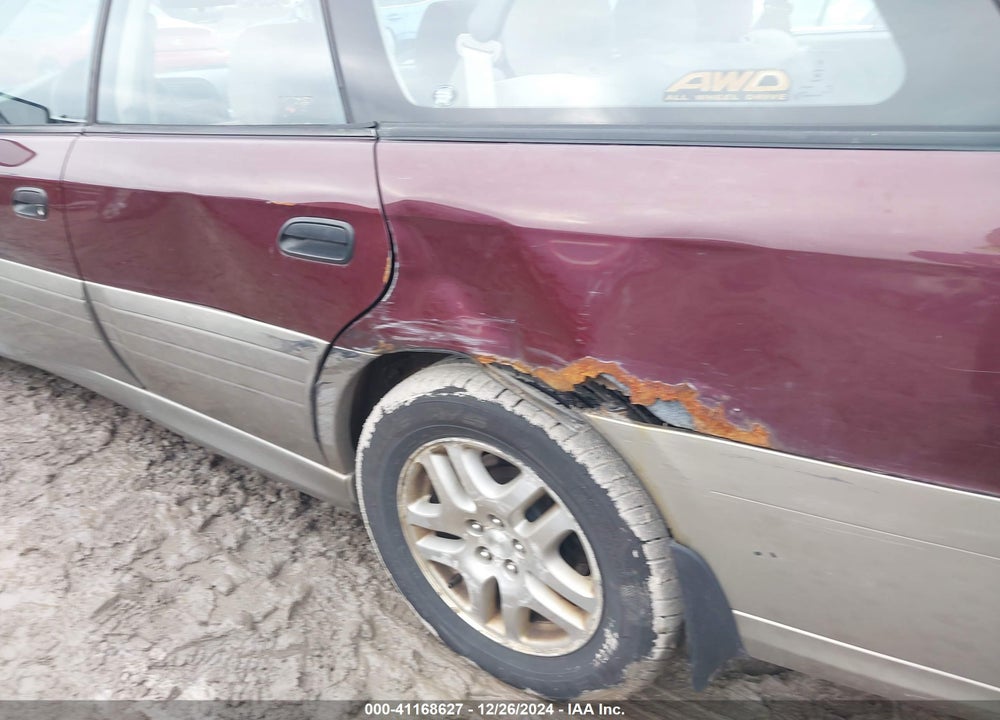 2001 SUBARU OUTBACK VIN: 4S3BH665717640724