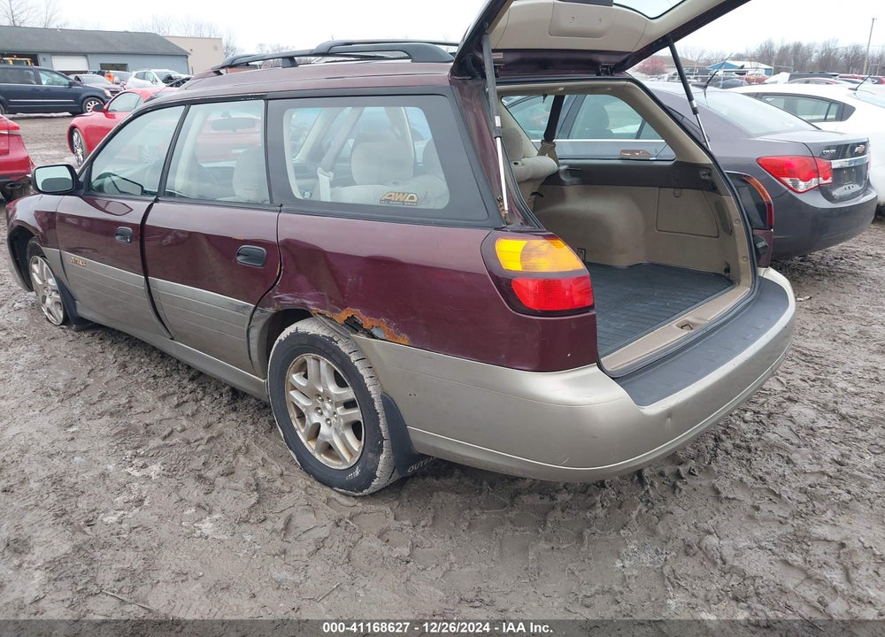 2001 SUBARU OUTBACK VIN: 4S3BH665717640724