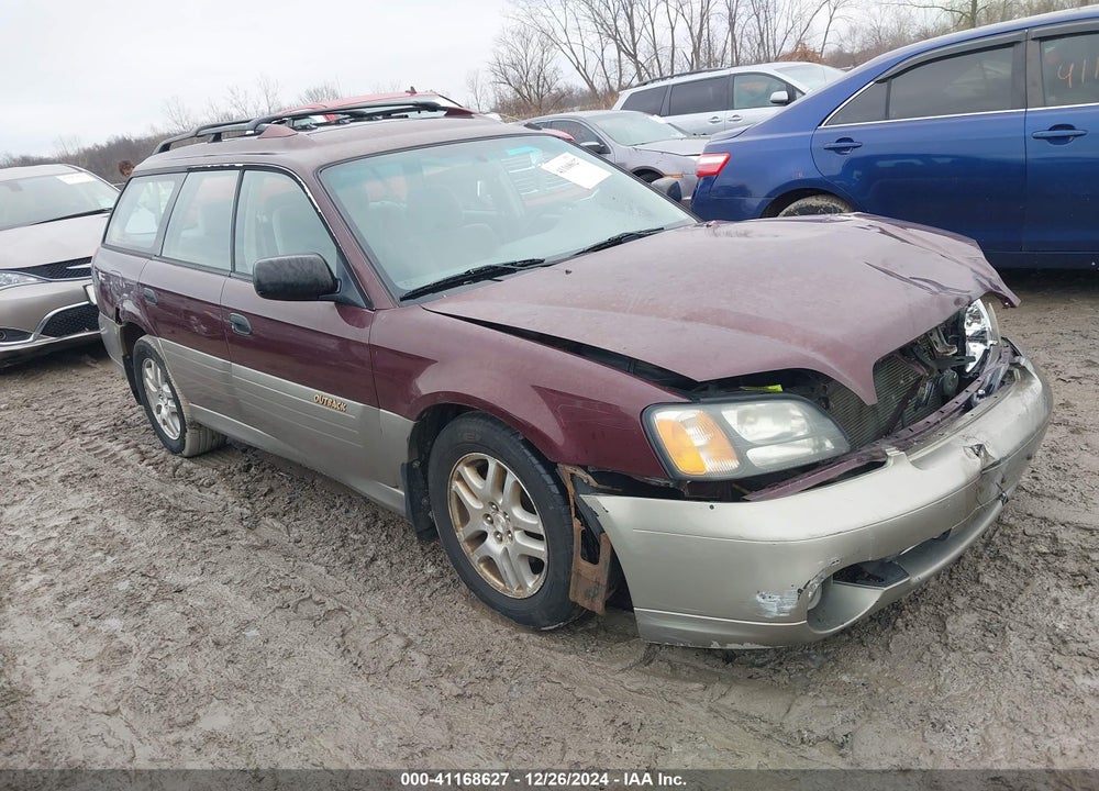2001 SUBARU OUTBACK VIN: 4S3BH665717640724