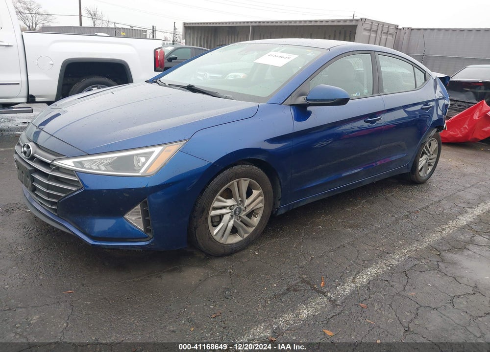 2020 HYUNDAI ELANTRA SEL VIN: 5NPD84LF2LH532200