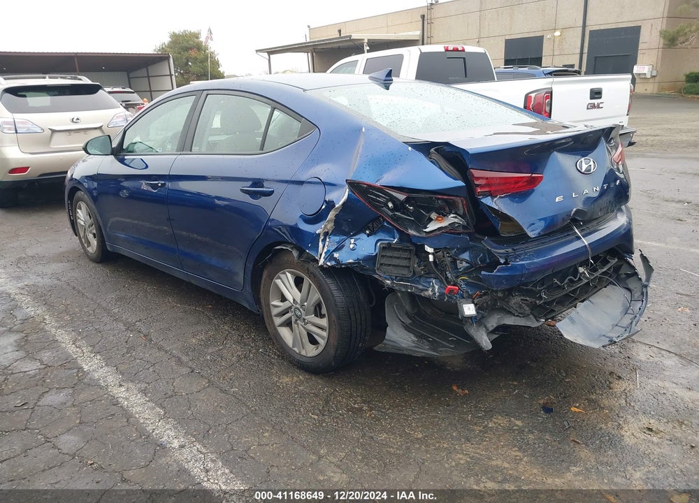 2020 HYUNDAI ELANTRA SEL VIN: 5NPD84LF2LH532200