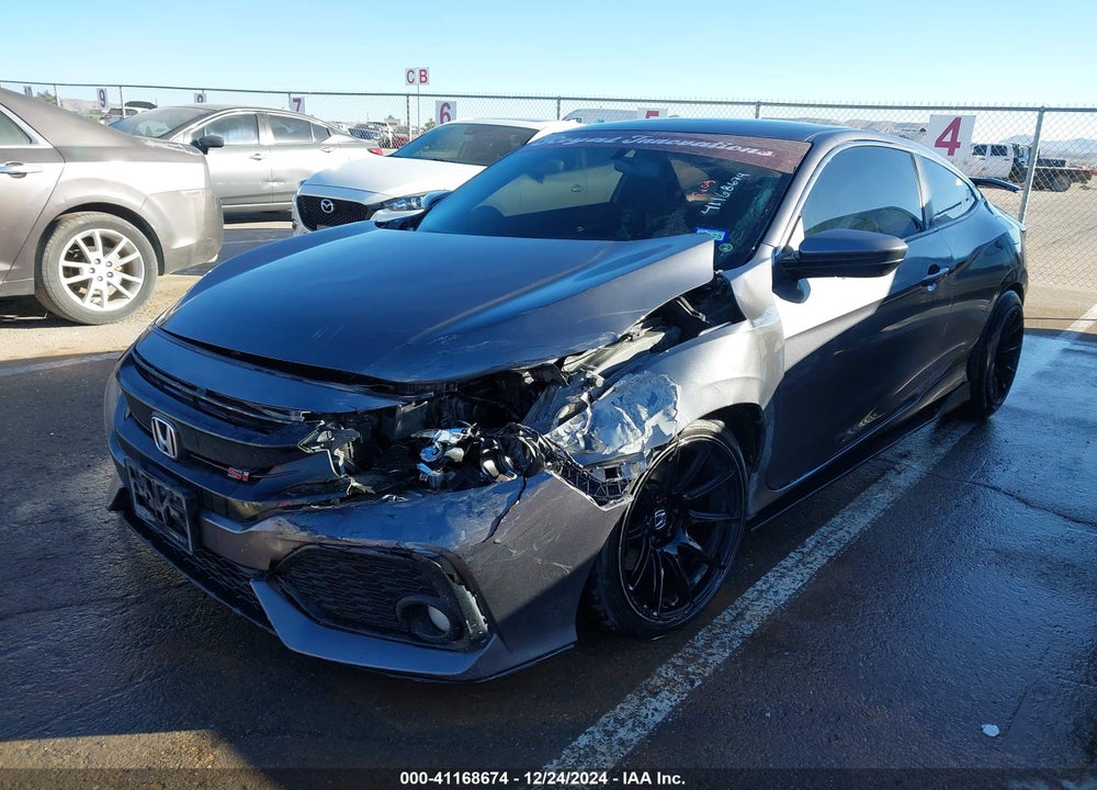 2019 HONDA CIVIC SI VIN: 2HGFC3A58KH750484