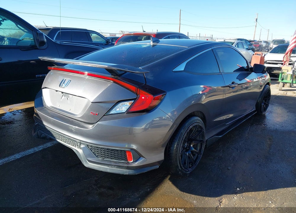 2019 HONDA CIVIC SI VIN: 2HGFC3A58KH750484