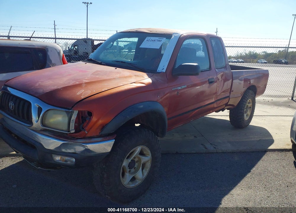 2001 TOYOTA TACOMA BASE V6 (A4) VIN: 5TEWN72N81Z775371