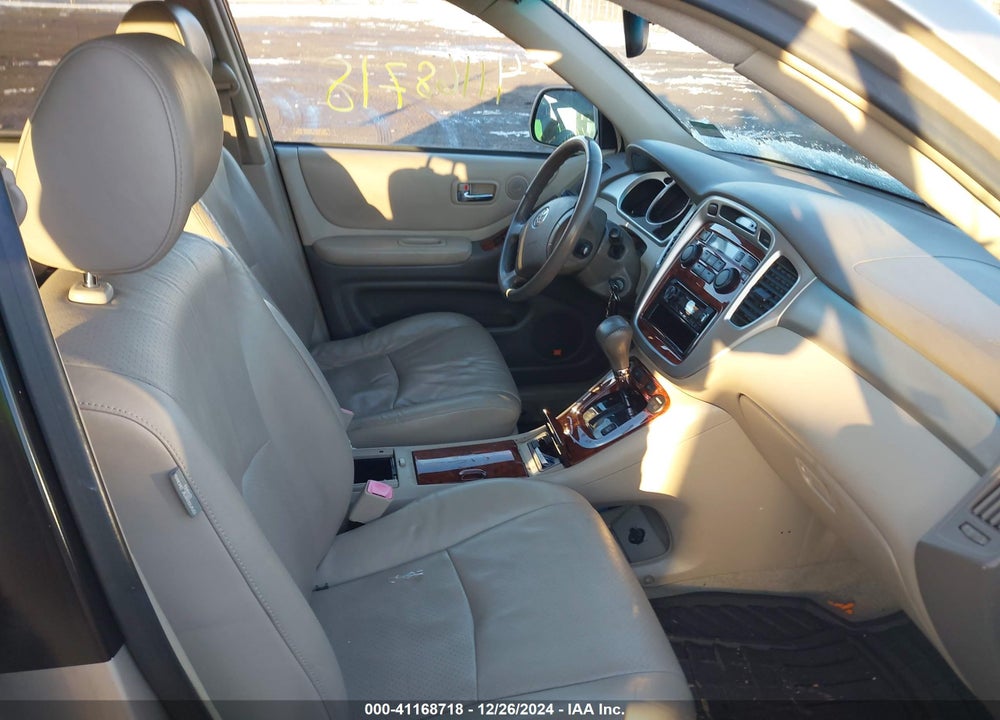 2006 TOYOTA HIGHLANDER LIMITED V6 VIN: JTEEP21A860154383