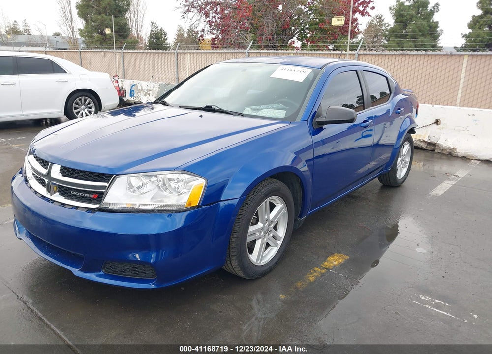 2014 DODGE AVENGER VIN: 1C3CDZAGXEN234954