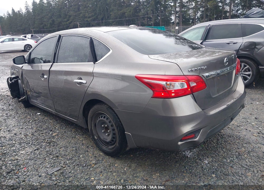 2016 NISSAN SENTRA SV VIN: 3N1AB7AP3GL682231