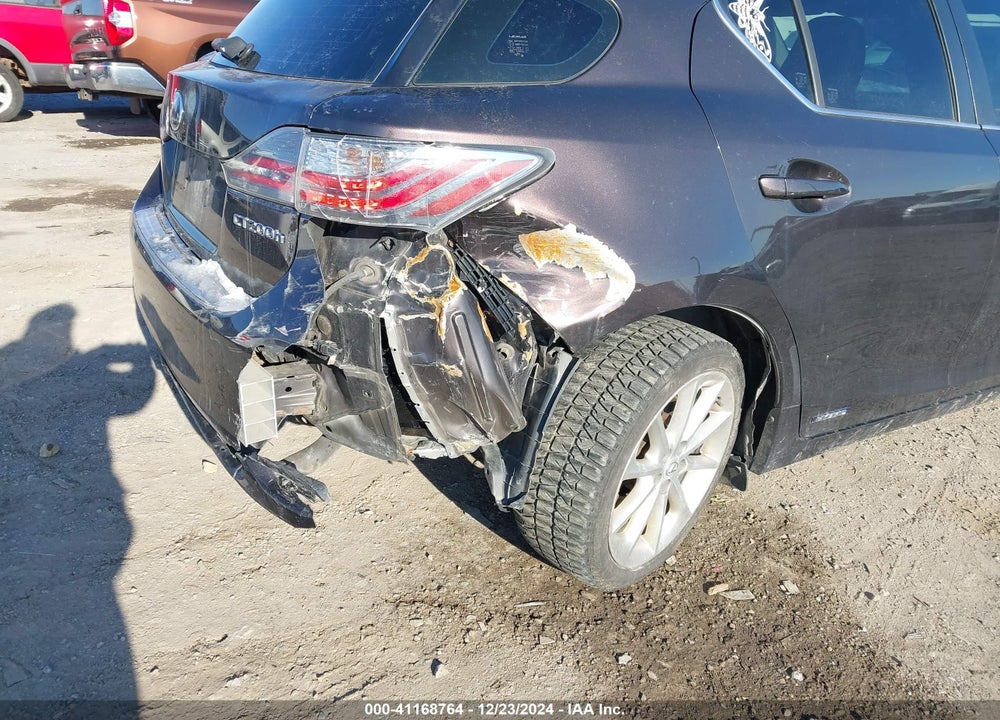 2012 LEXUS CT 200H PREMIUM VIN: JTHKD5BH0C2057741