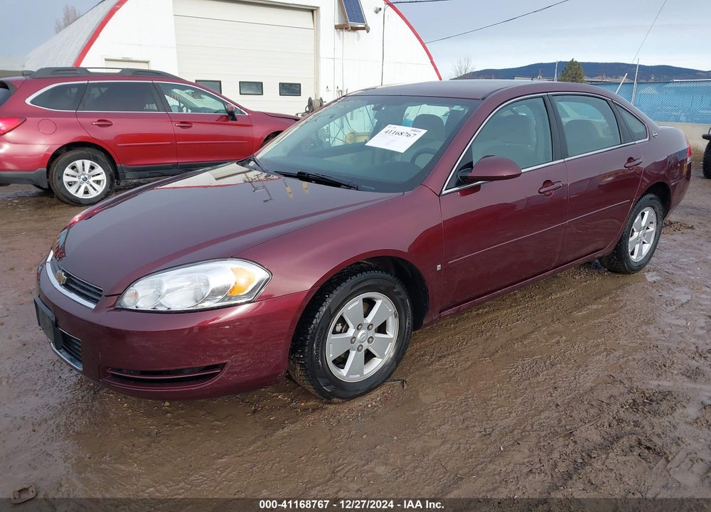 2007 CHEVROLET IMPALA VIN: 2G1WT58K479296380