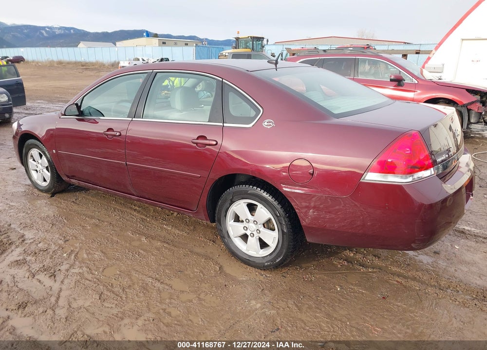 2007 CHEVROLET IMPALA VIN: 2G1WT58K479296380