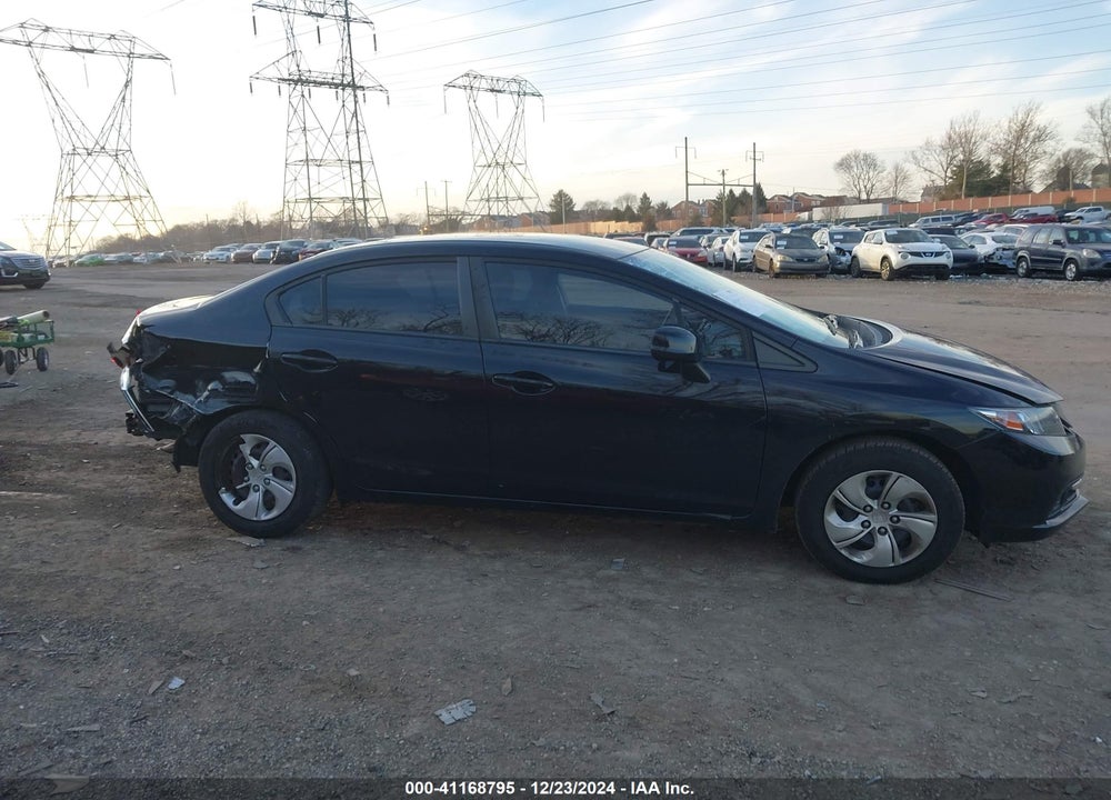 2013 HONDA CIVIC LX VIN: 2HGFB2F56DH561955