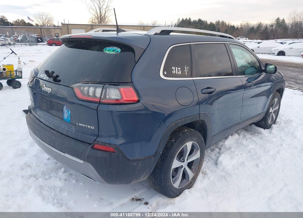 2021 JEEP CHEROKEE LIMITED 4X4 VIN: 1C4PJMDX8MD197122