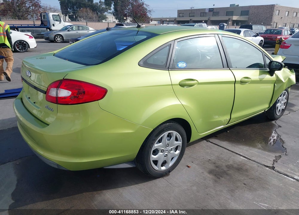 2011 FORD FIESTA VIN: 3FADP4BJXBM148821