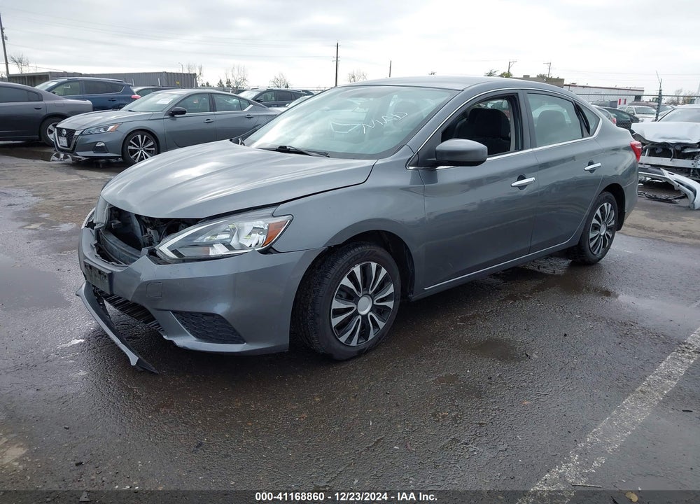 2016 NISSAN SENTRA S VIN: 3N1AB7AP4GY337597
