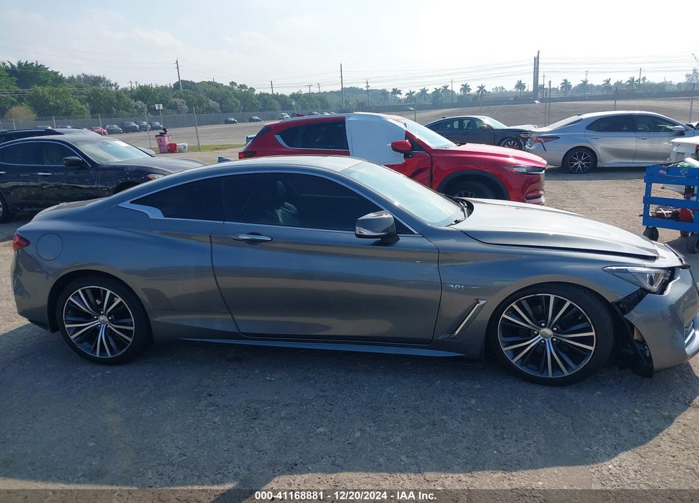 2018 INFINITI Q60 3.0T LUXE VIN: JN1EV7EK0JM341647