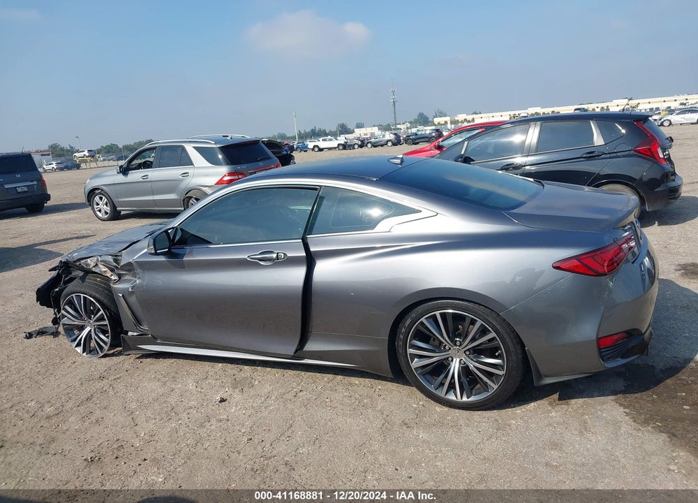 2018 INFINITI Q60 3.0T LUXE VIN: JN1EV7EK0JM341647