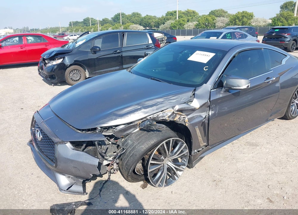 2018 INFINITI Q60 3.0T LUXE VIN: JN1EV7EK0JM341647