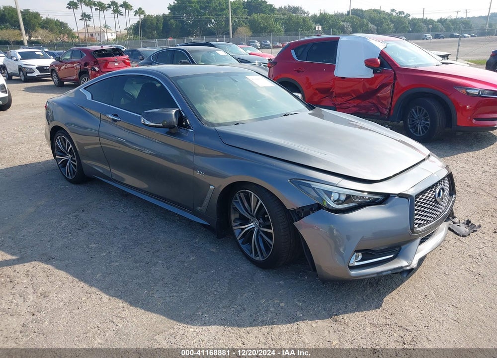 2018 INFINITI Q60 3.0T LUXE VIN: JN1EV7EK0JM341647