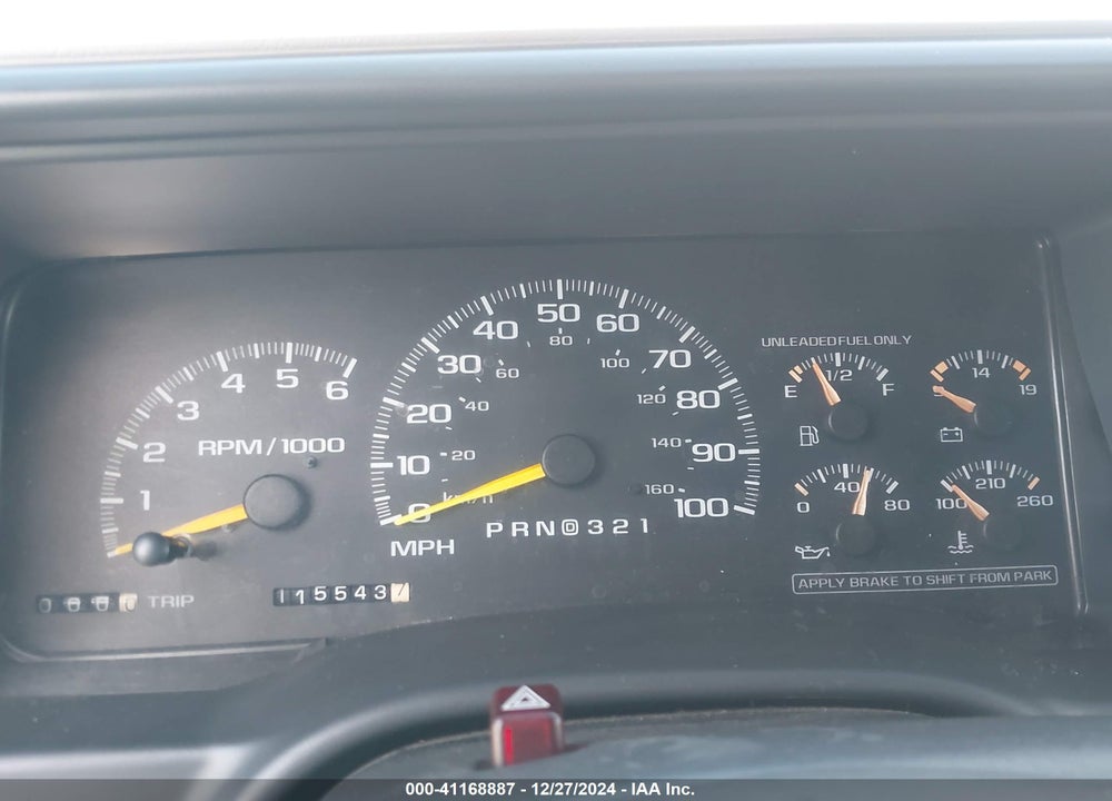 1999 GMC SUBURBAN 2500 SL VIN: 3GKGC26JXXG542539
